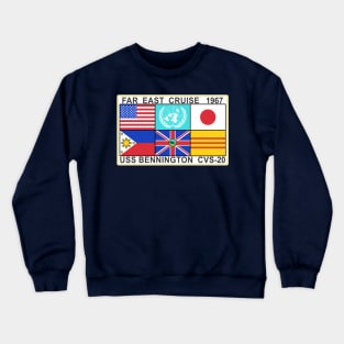 Far East Cruise 1967 - USS Bennington Crewneck Sweatshirt